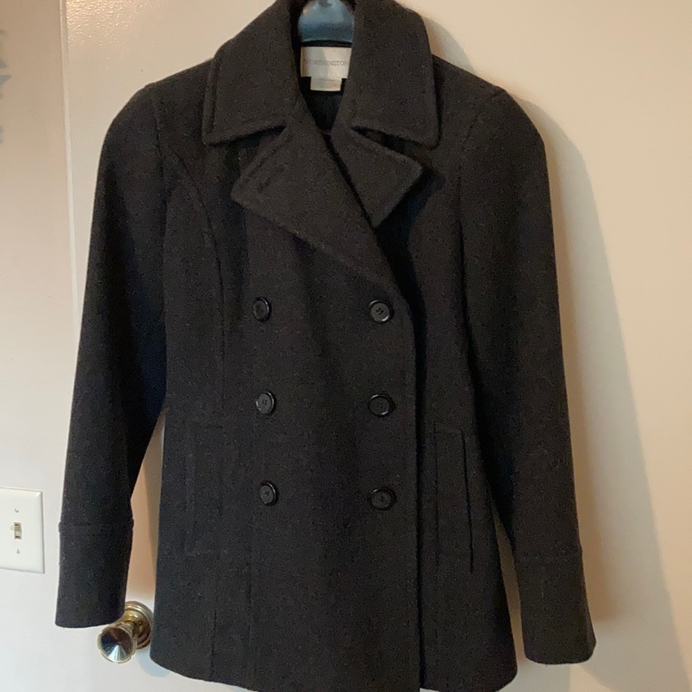 Worthington wool pea coat